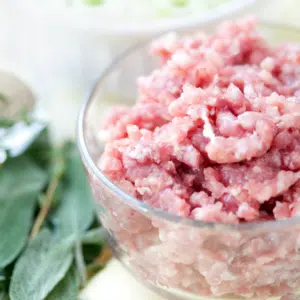 Pork, Mild Sage Sausage